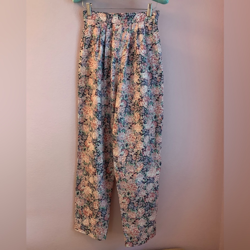 Vintage Laura Ashley cotton pants